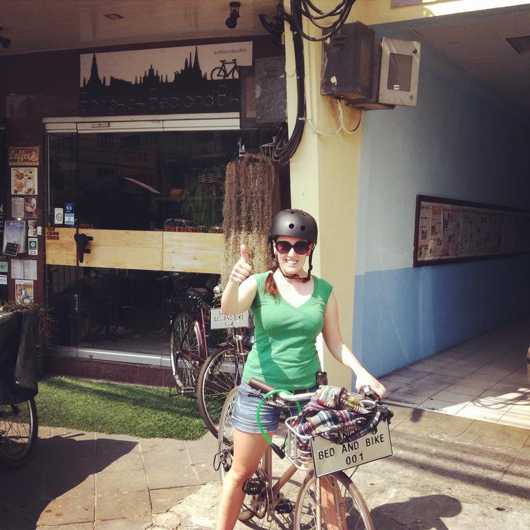 Hostel Bangkok Bed And Bike Exterior foto